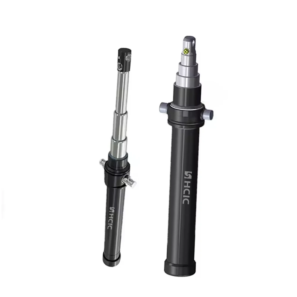 

1500mm Stroke Double Acting Hydraulic Cylinder For Dump Trailer Low Noise And High Efficiency