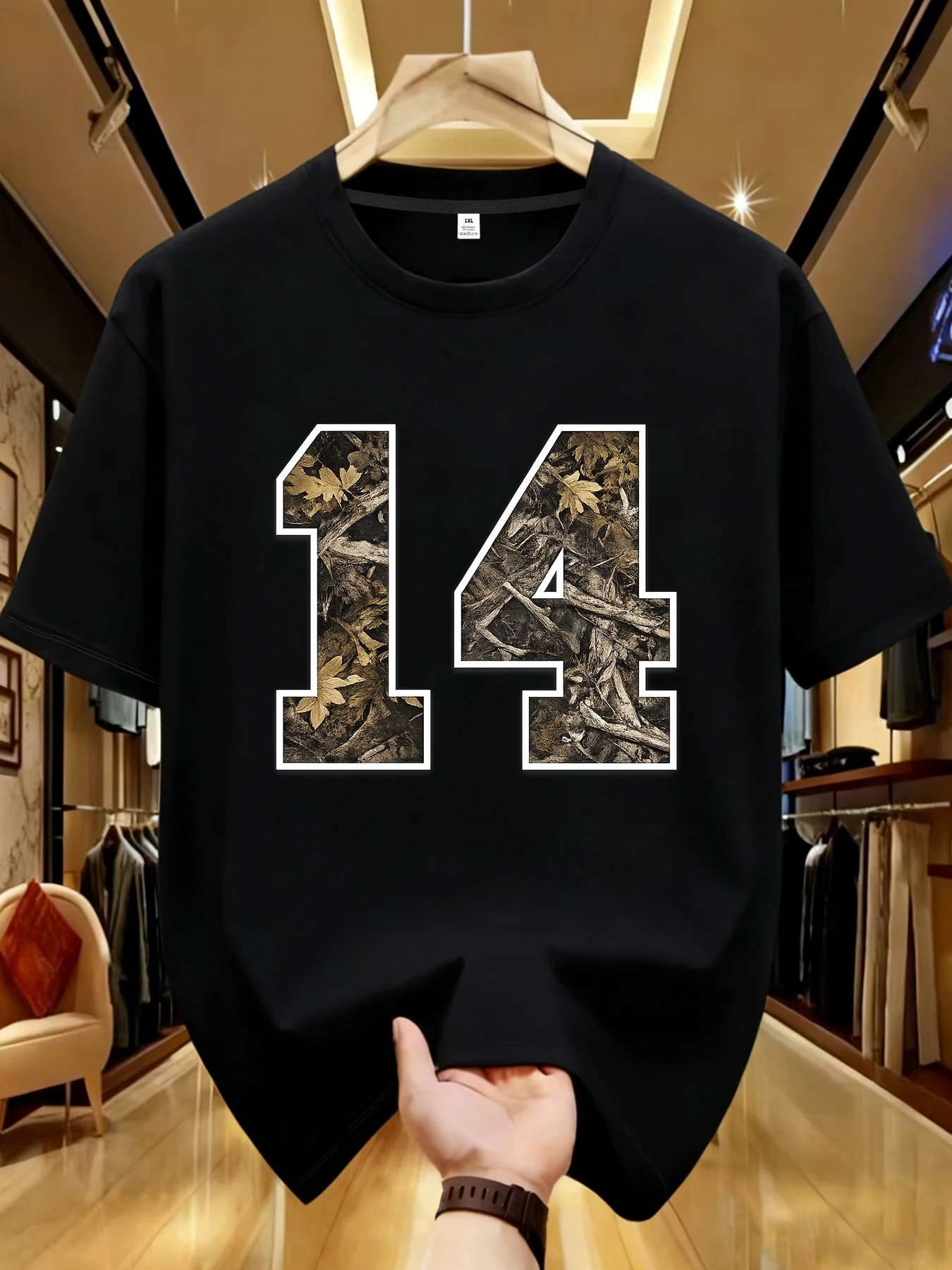 

【WDS01117】Digital printing plus size women's T-shirt summer casual street fashion women's Joker short sleeve T-shirt