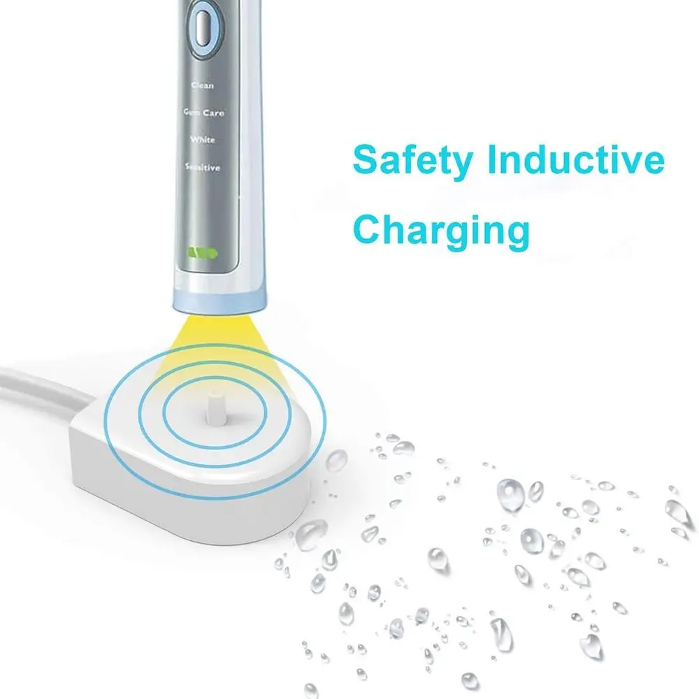 Replacement Charger Base for Philips Sonicare Electric Toothbrush HX6100, Travel Charger for Philips Sonicare Series