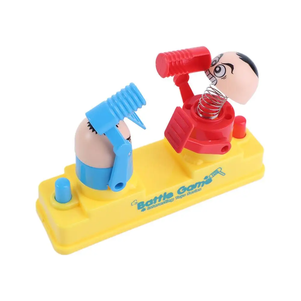 Interativo mini crianças boneca jogo de mesa brinquedos do bebê jogo de batalha dupla martelo escondendo jogo luta batalha brinquedo antiestresse