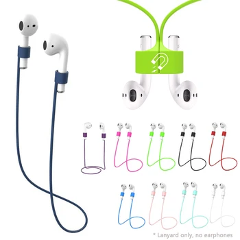 Weiche Silikon-Anti-Verlust-Magnetseil-Ohrhörer für Apple Airpods 2 1 3 Air Pods Pro Bluetooth Wireless Headphone Earbuds Strap