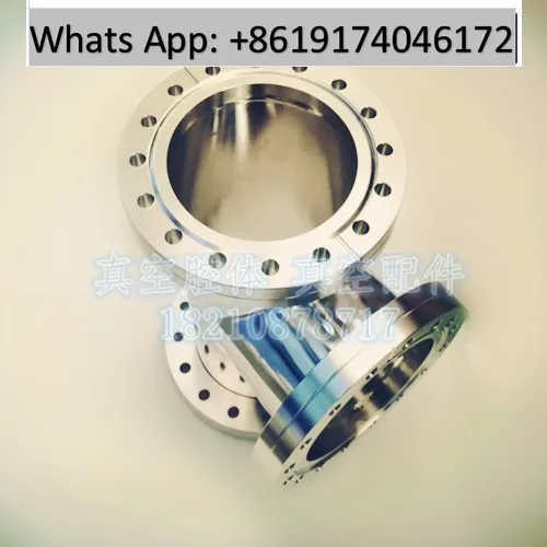 Vacuum CF three-way connector/adapter flange CF16 25 35 50 63 100 150 200