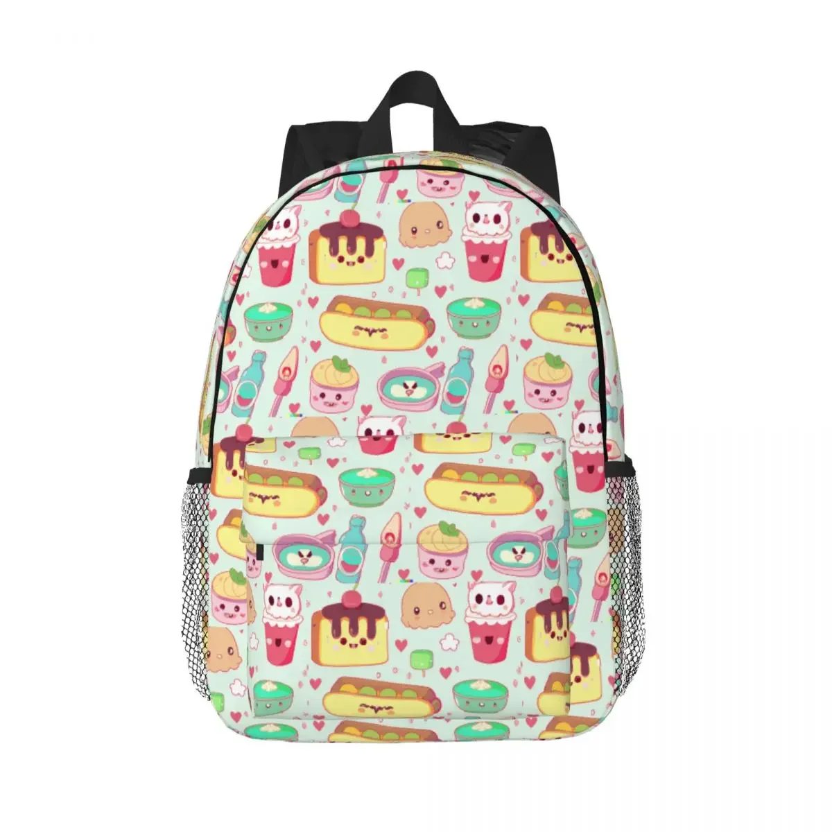 

Kawaii Food Sushi Sushi Cats Graphic Backpacks Teenager Bookbag Children School Bags Laptop Rucksack Shoulder Bag Large Capacity