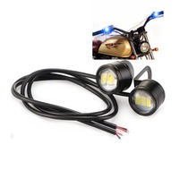 2pcs 12v Motorcycle Led Strobe Lights Motorcycle Eagle Eye Flash light Warning Brake Light Lamp Spotlight Moto Parts New 1SET.