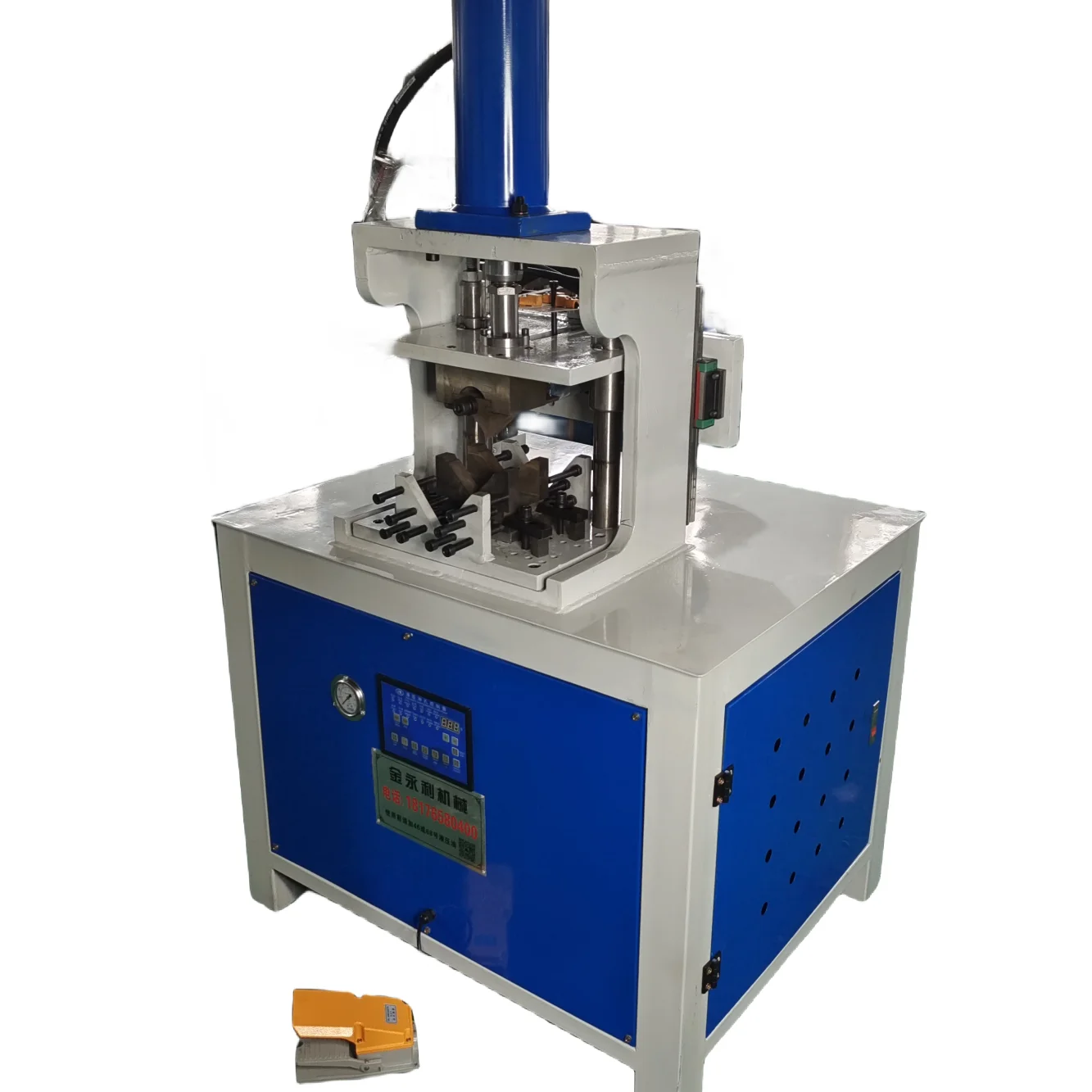 

Гидравлический станок для резки труб из нержавеющей стали с одной головкой под углом 90 градусов, станок для резки железных квадратных труб для продажи