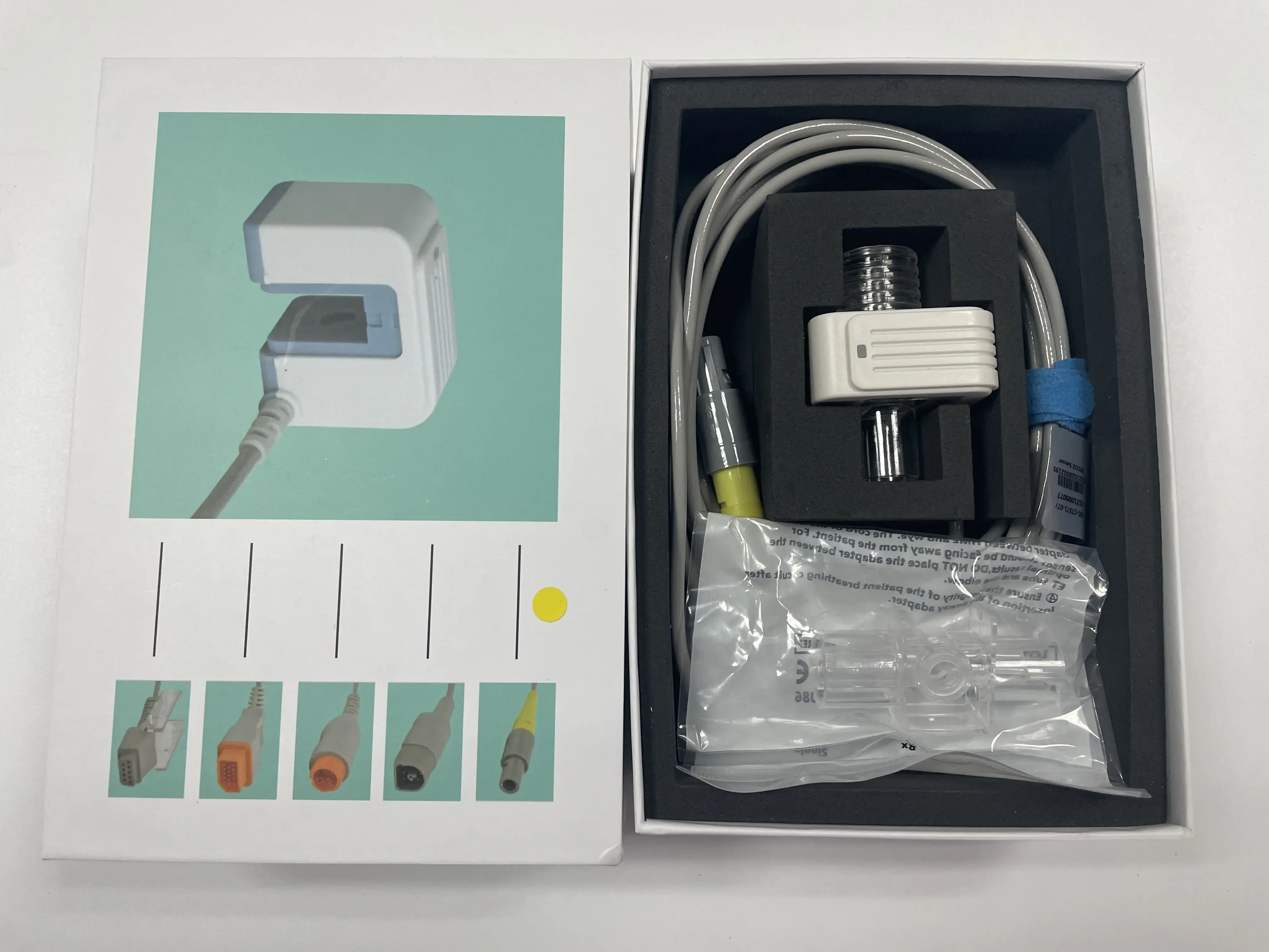 

Capnography etco2 module monito- mainstream and sidestream mainstream Capnomete sensor