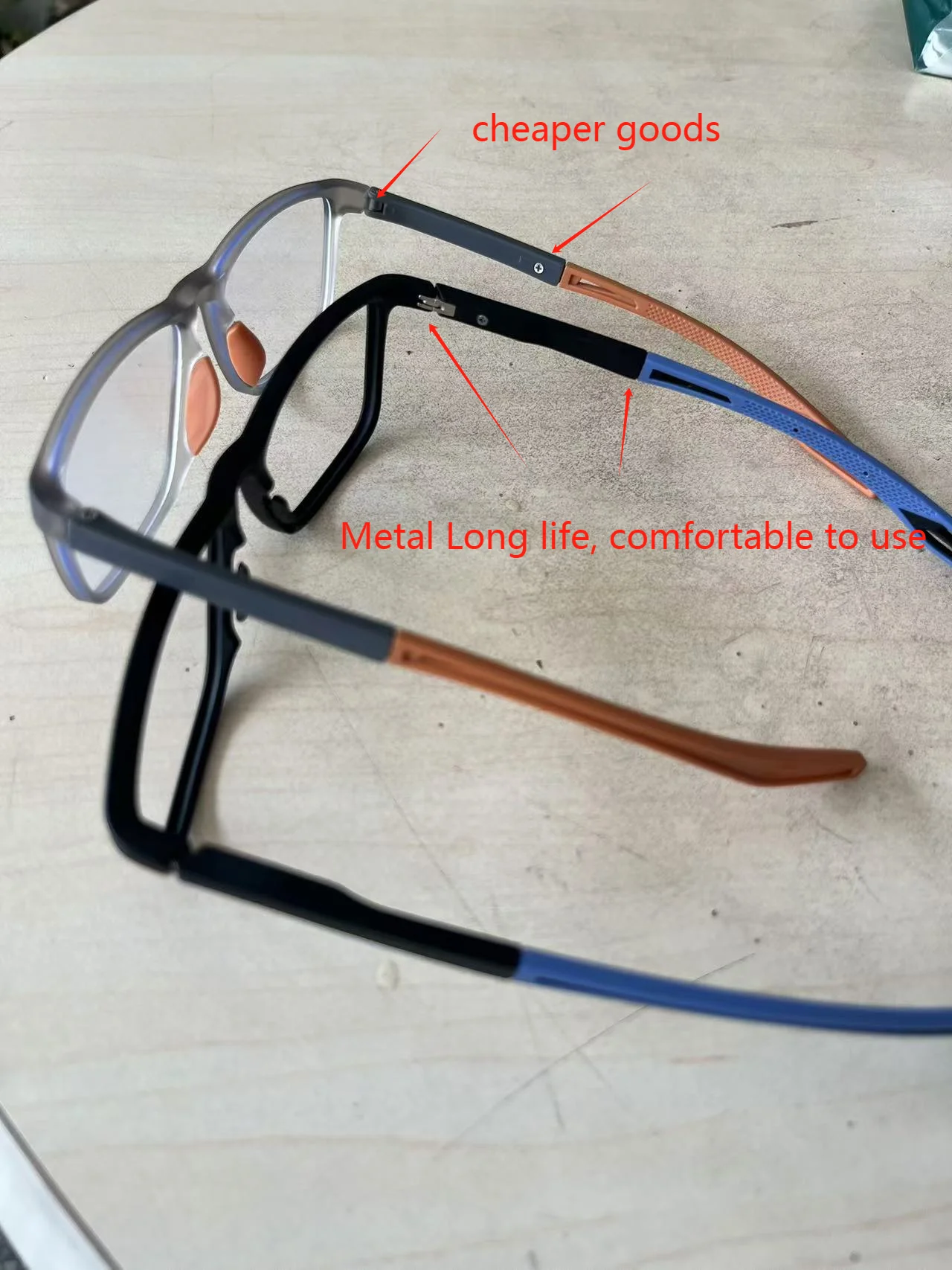 DML Neue Lesebrille Stil Hohe Qualität TR90 Ultra Licht Material männer frauen Licht Presbyopie Brillen – Detail 1