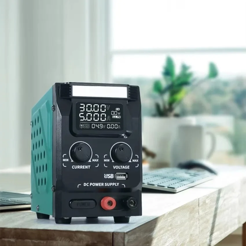 

Household Stabilizer Adjustable DC Regulated Power Supply 30V 5A mobile phone Repair Switching Voltage Regulator