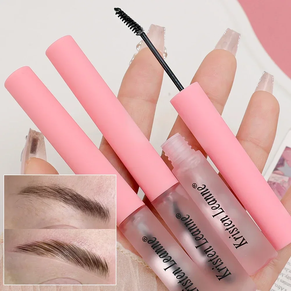 Waterproof Transparent Gel Eyebrow Styling Cream Long Lasting Fixing Brow Soap Makeup Clear Liquid Eyebrow Sealed Layer Cosmetic