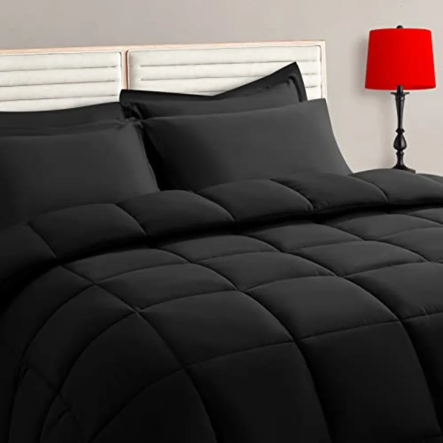 

Reversible Comforter Set Bed in a Bag for Cozy Bedroom Decor EasytoStore TravelFriendly Bedding with DualSided Design for YearR