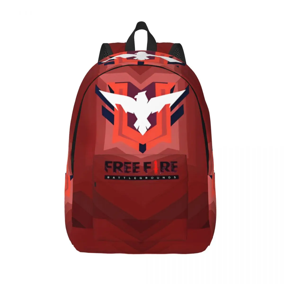 Eagle Free-Fire Game Classical Backpack Outdoor High School Hiking Travel Daypack for Men Women Laptop Computer Shoulder Bag