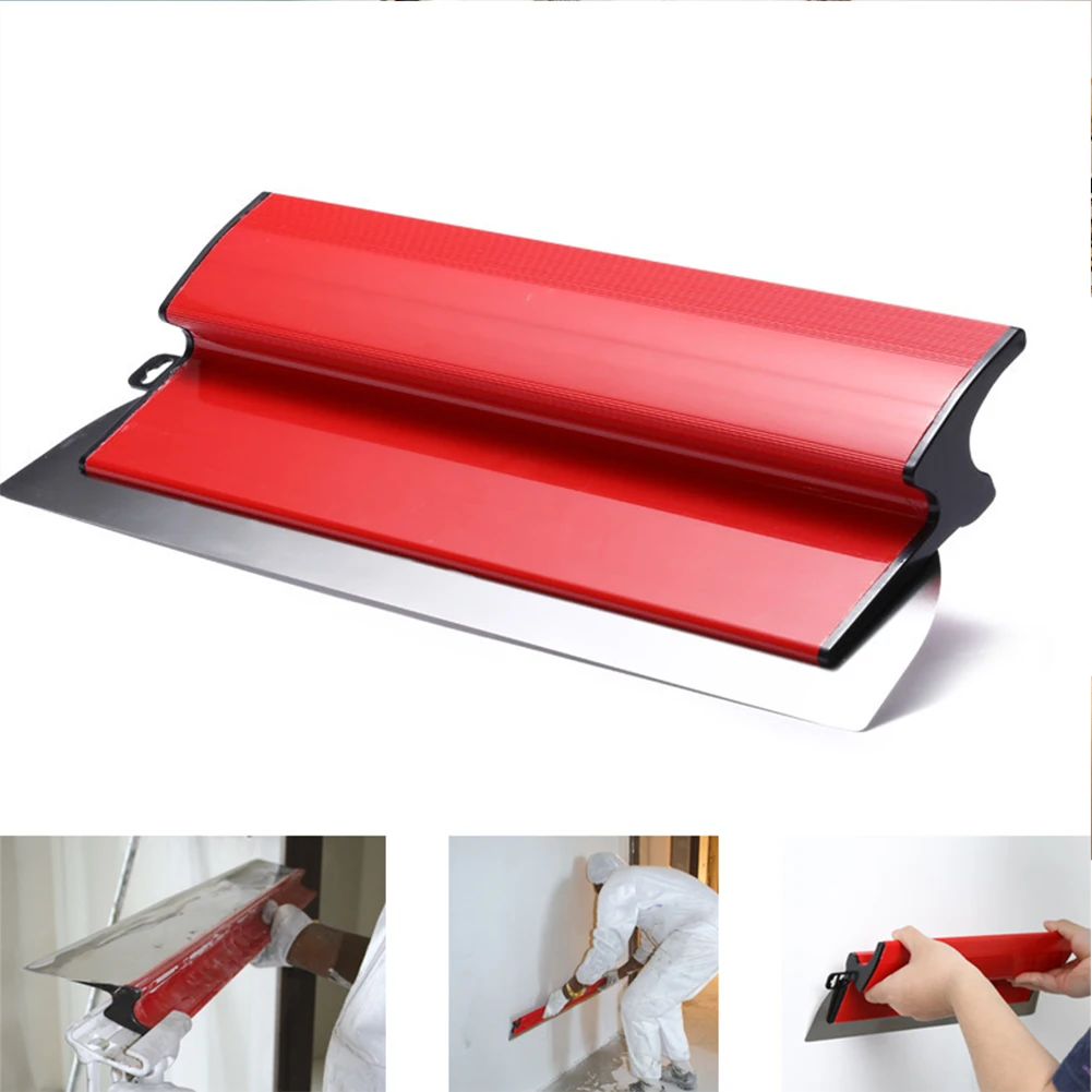 Putty Spatula Coated Smoothing Spatula 25cm/40cm Wall Skimming Bladed Handle Wall Decorating Spatula For Wallboard Plasters 퍼티