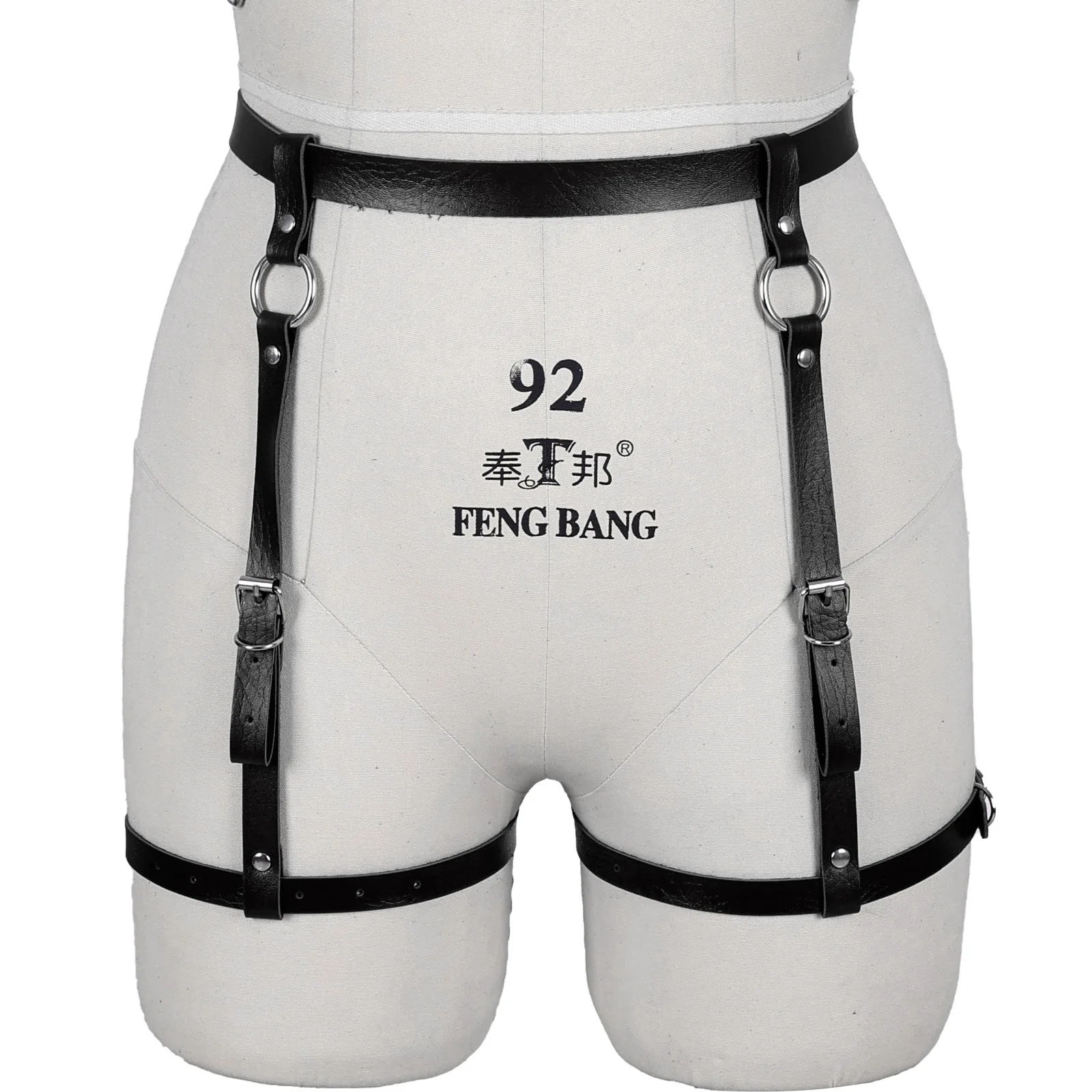 حزام جلدي جديد لعام 2025، حزام رباط مثير، ختم خصر متكامل لحزام الساق، إكسسوارات حزام فتاة عصرية مخصصة