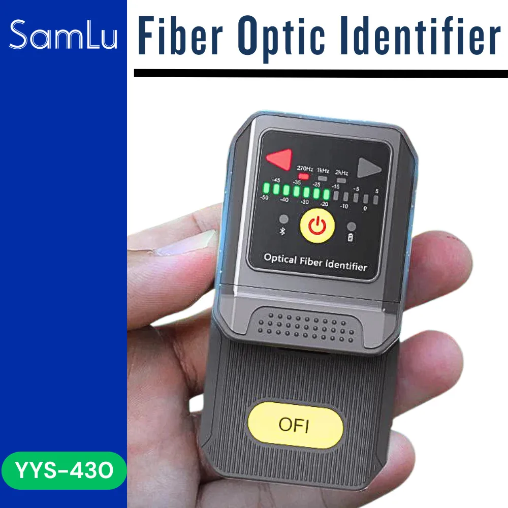 YOUYSI 2025 New Mini Optic YYS-430 Live Optical Identifier 800-1700Nm Fiber Cable Visual Fault Locator