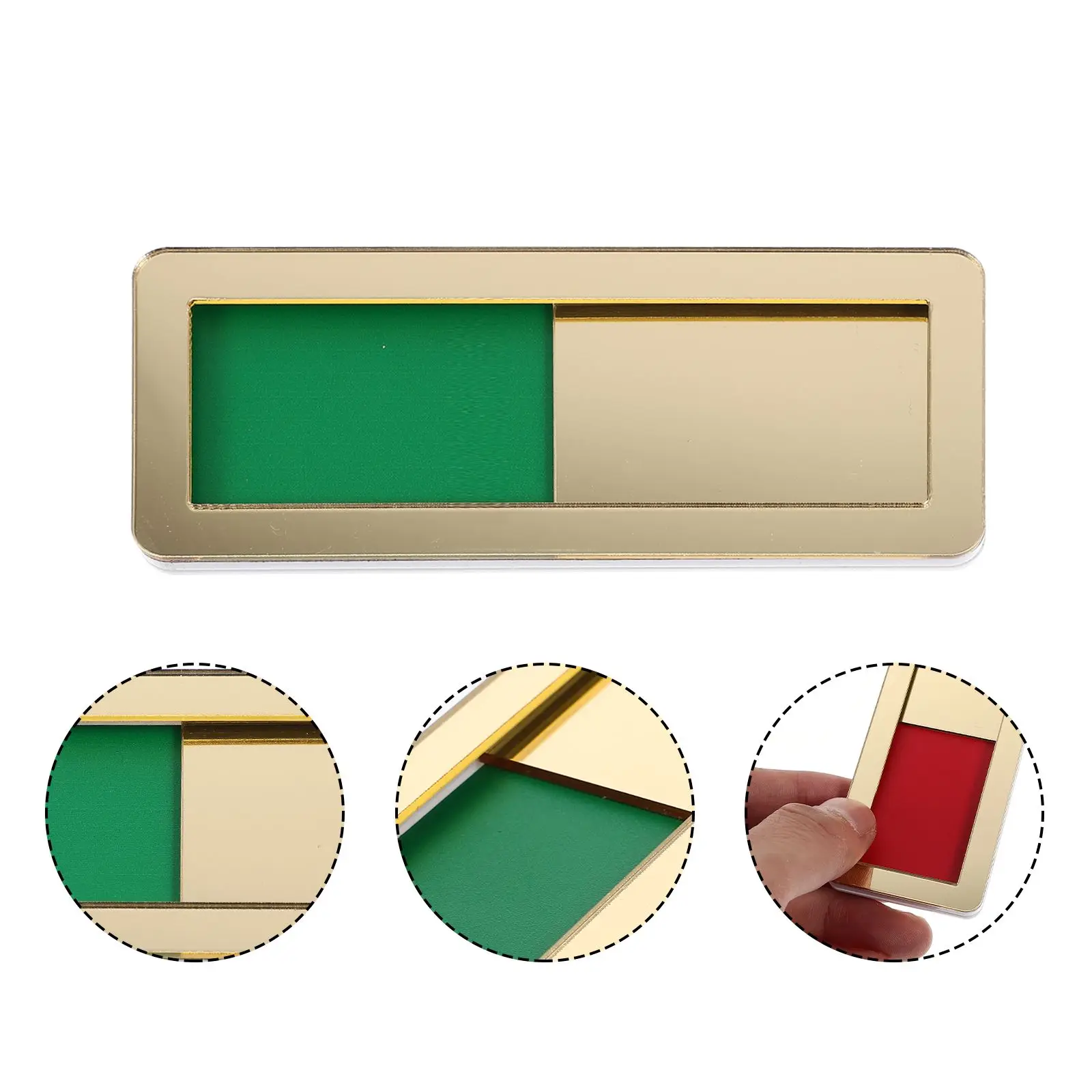 Sliding Doors Creative Signage Meeting Room Signs For Office Occupied The Slide Red Green Privacy Indicator