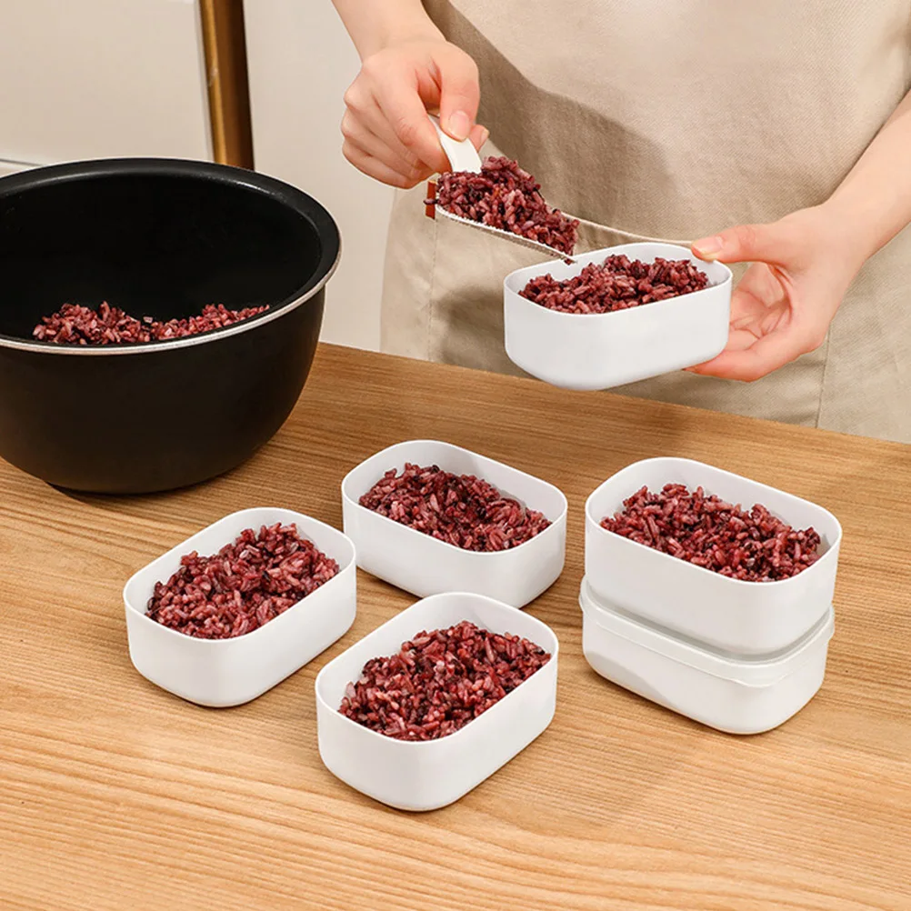 

4pcs Bento Box Set Premium Food Container For Daily Use Portable Multi-Function Lunch Box Household Freezer Storage For Fruits