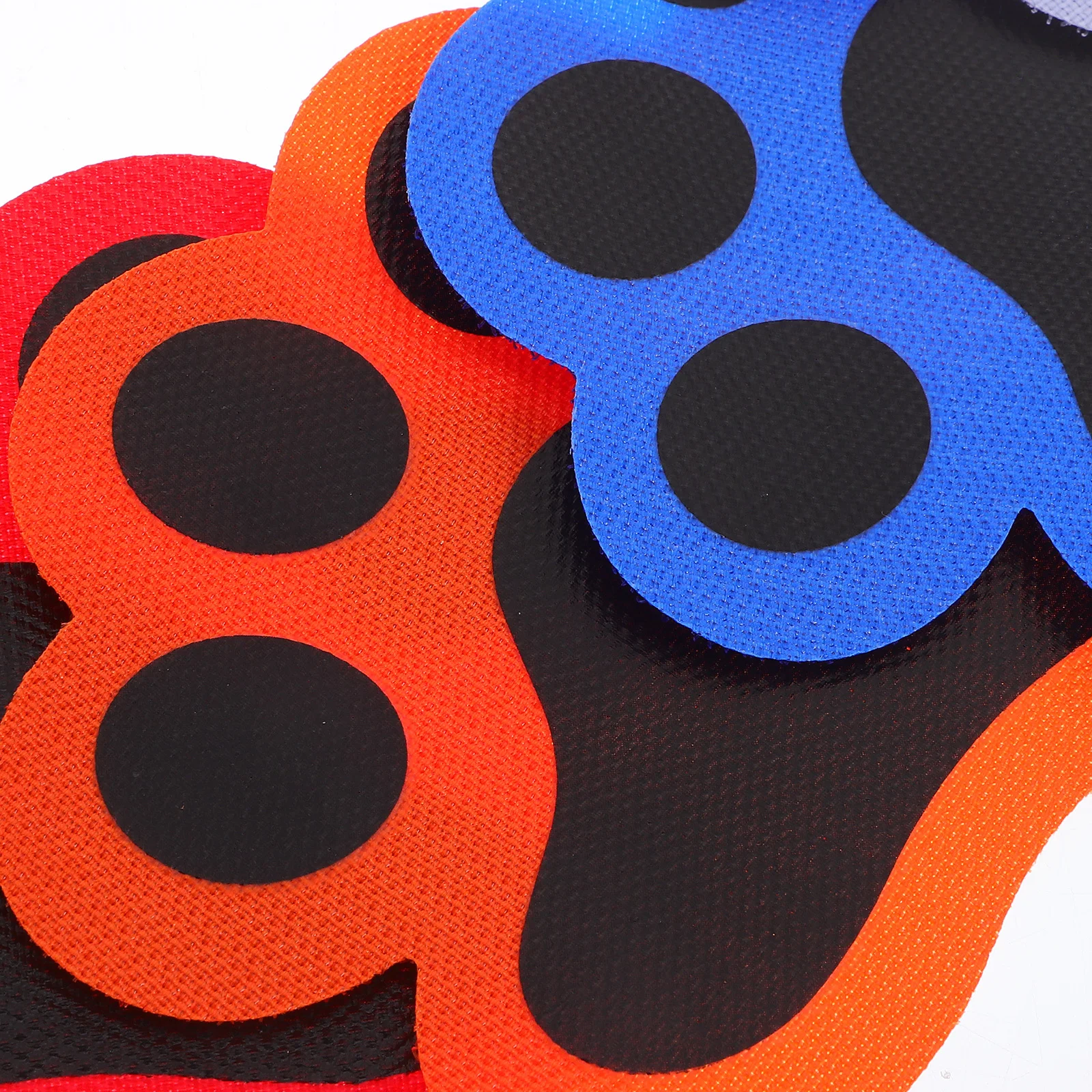 36 pezzi pennarelli per tappeti design zampa di gatto riutilizzabili tappeto per aula punti da pavimento multicolore forniture per insegnanti apprendimento della scuola materna