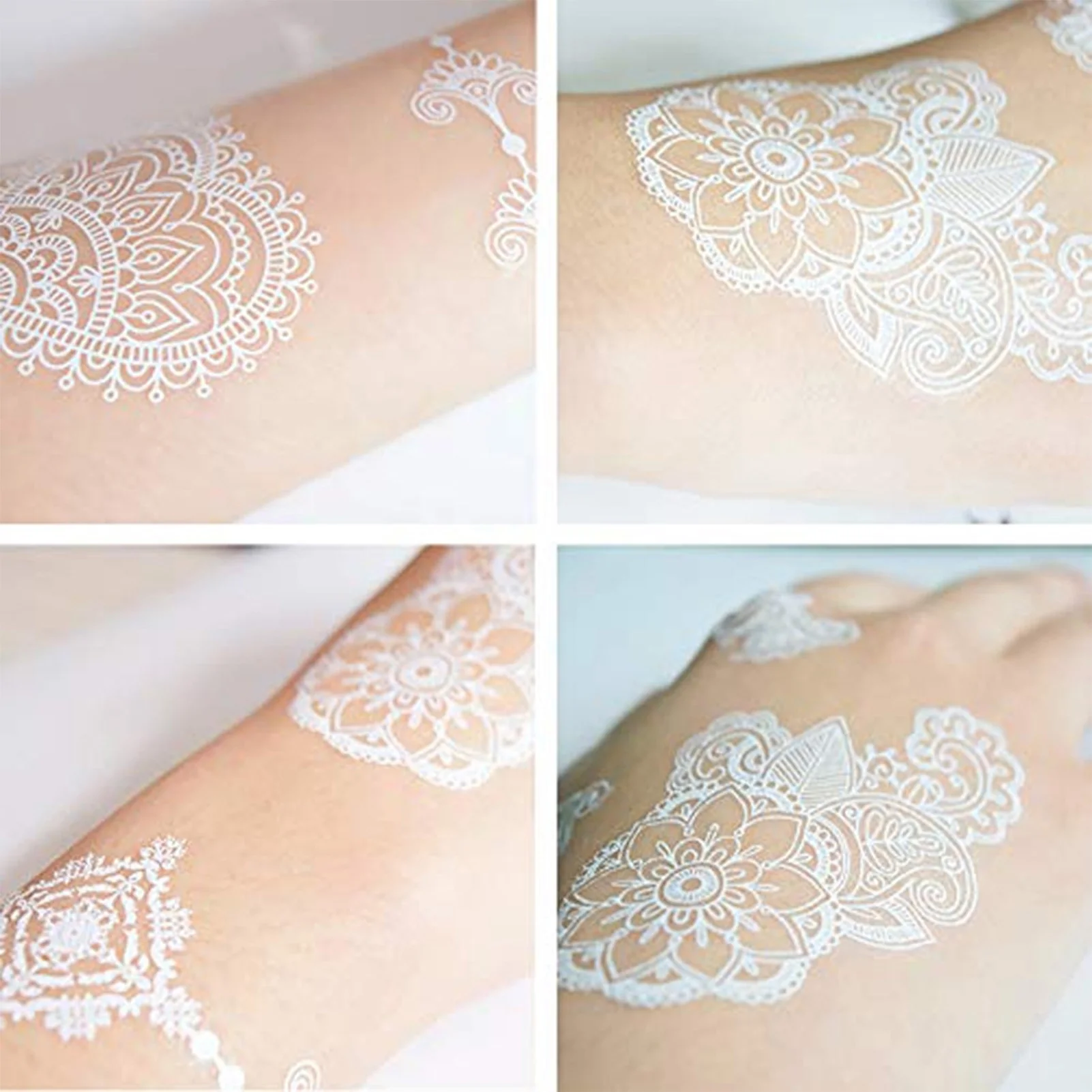 Arabian Temporary Tattoo Sticker Waterproof Realistic Body Transfer Tattoos Stickers for Wedding Party Festive CLJ sale