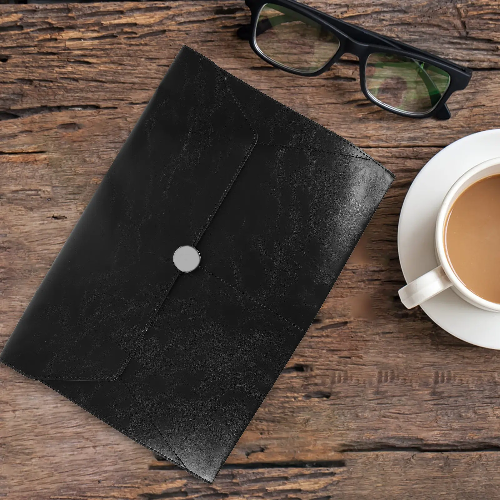 

Portable A4 Document Folder Large Capacity File Organizer Bag Business Office Travel Portfolio Case Document Storage