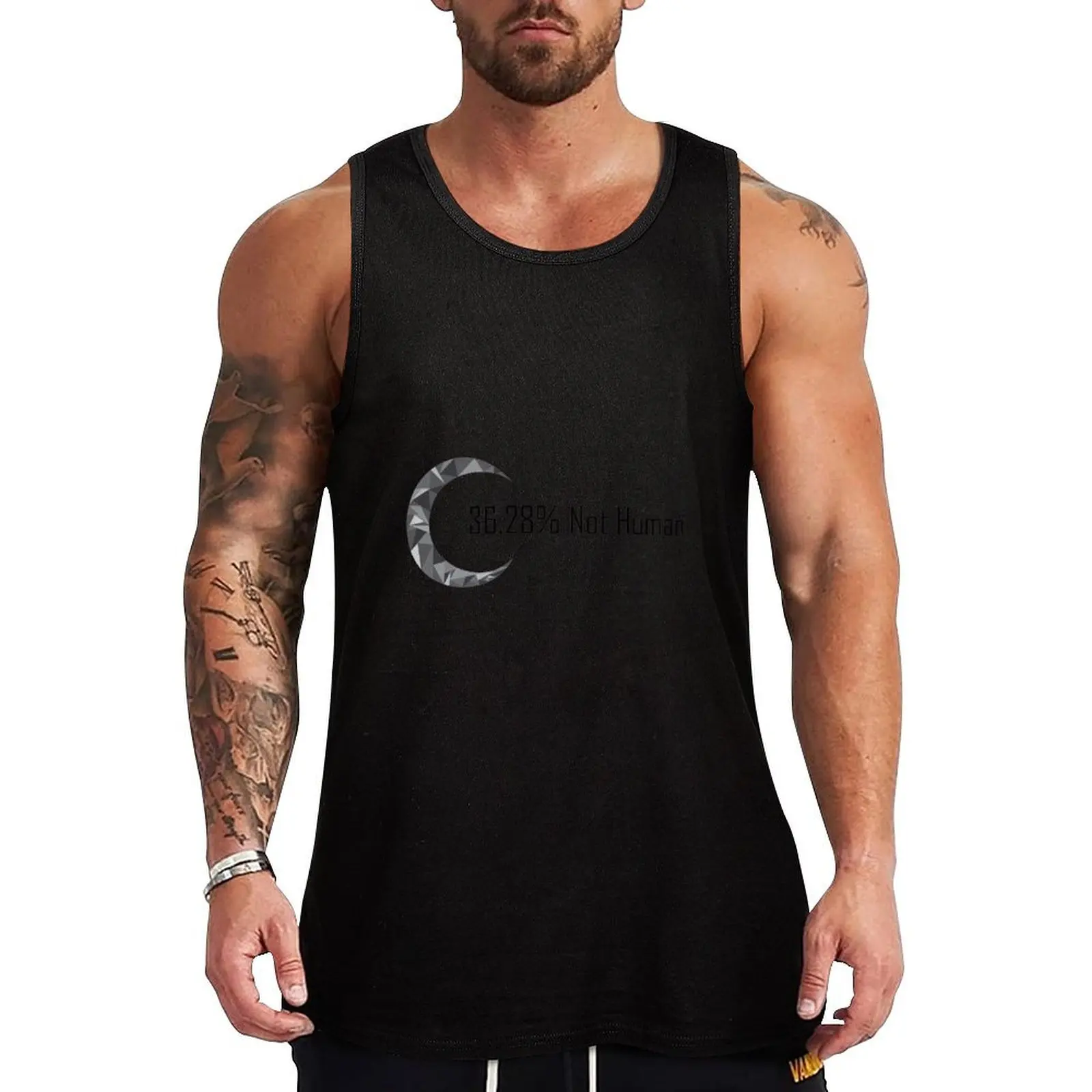 36.28% Not Human Tank Top Active Athletic Tank Top Quick Dry Sleeveless Shirt