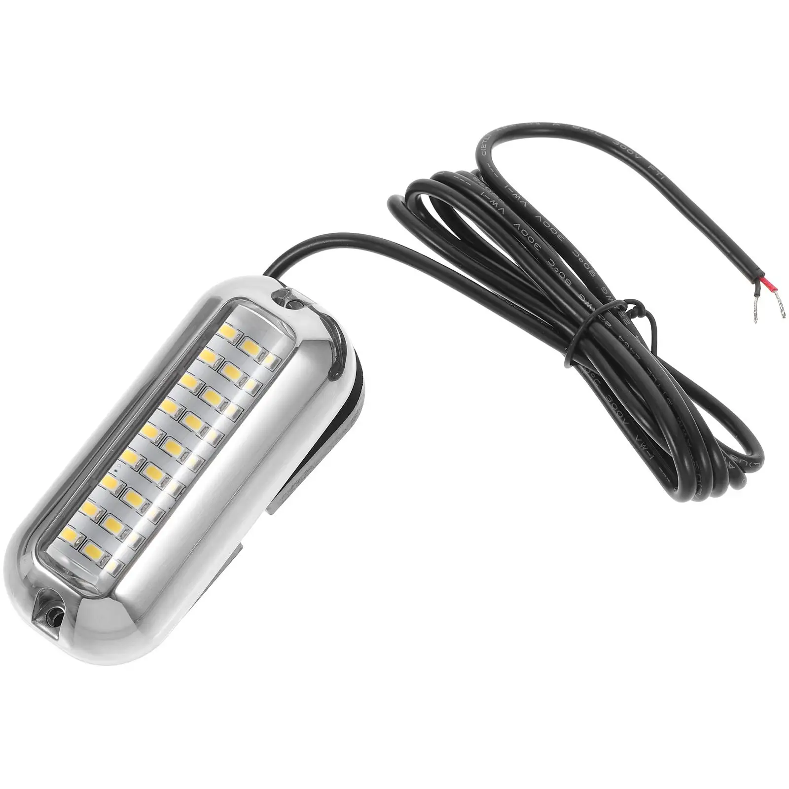

Boat Bottom Light 27 LED Stainless Steel Marine Underwater Lights Wide Angle Shockproof Easy Install Gifts Accessories