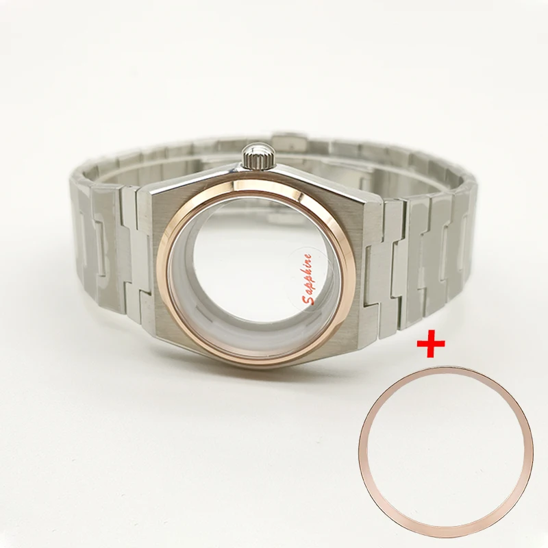 40mm PRX Super Player Uhr Saphirglas Getriebe Fall Für NH35 NH36 7S26 4R Bewegung Uhr Innere Schatten Kombination teile Refit