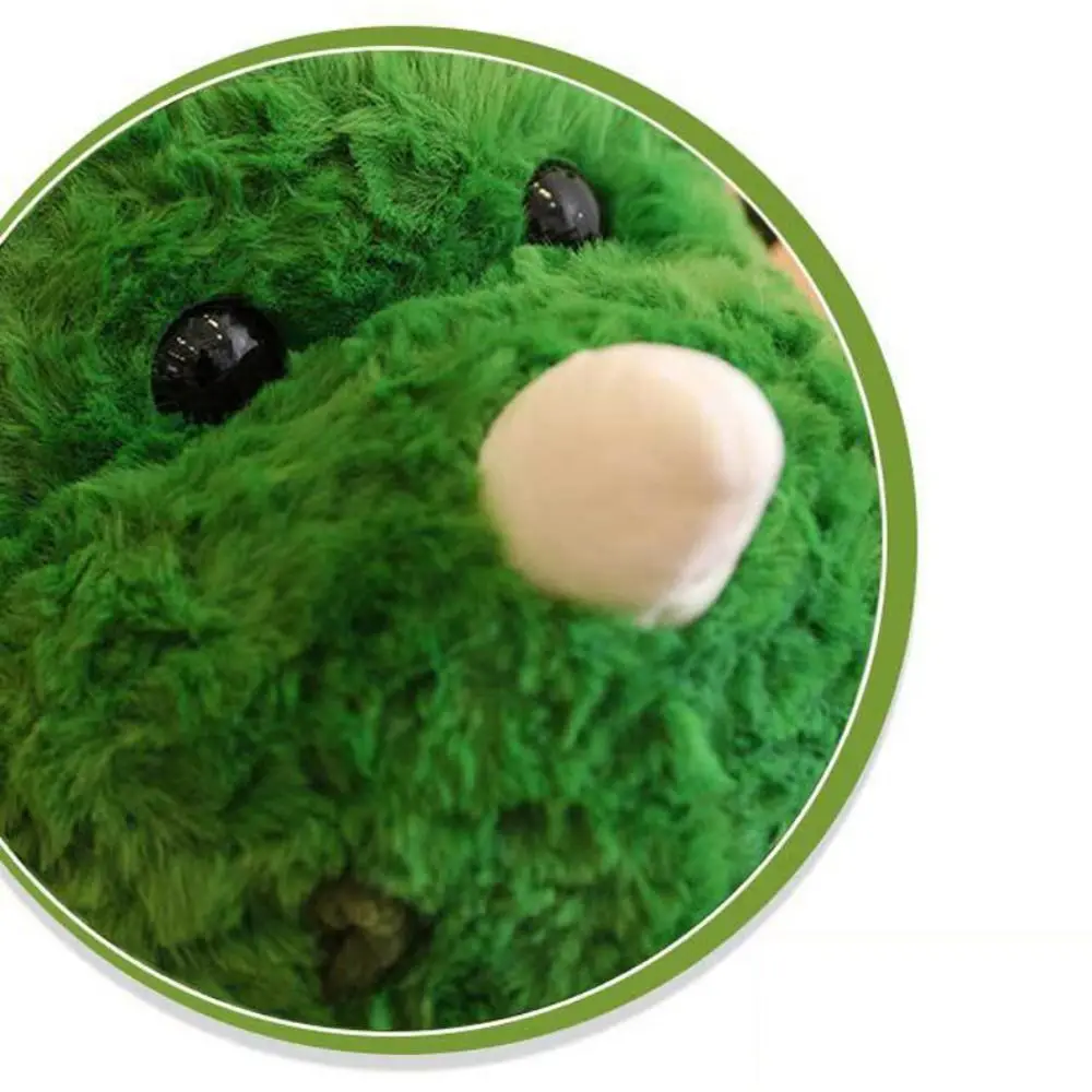 

Kawaii +PP Cotton Dinosaur Egg Green With Wings Dinosaur Soft Texture Dinosaur Cuddly Home Decoration