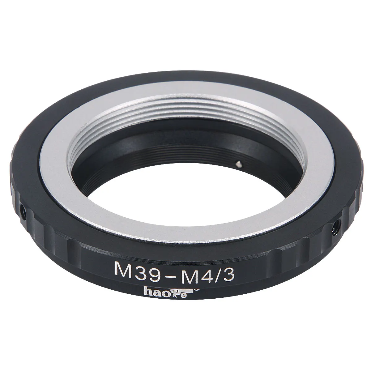 Haoge Manual Lens Mount Adapter for 39mm M39 Mount Lens to Olympus and Panasonic Micro Four Thirds MFT M4/3 M43 Mount Camera