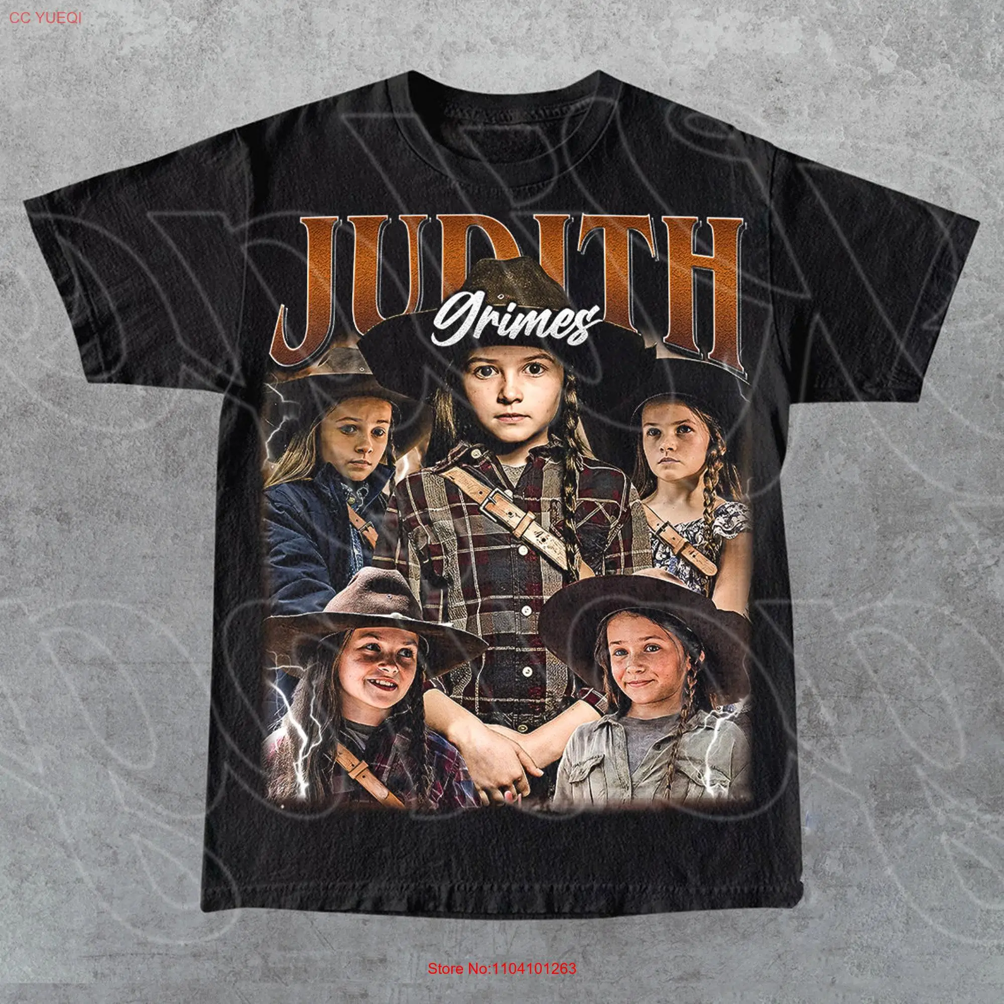 Limited Judith Grimes Vintage T Shirt For Woman and Man  long or short sleeves