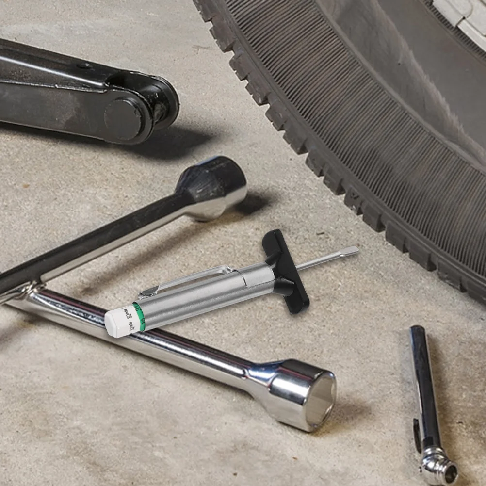 

8Pcs Car Tire Tread Depth Gauges Practical Portable Tire Depth Gauge Heavy Duty Tread Measuring Tool for Vehicles