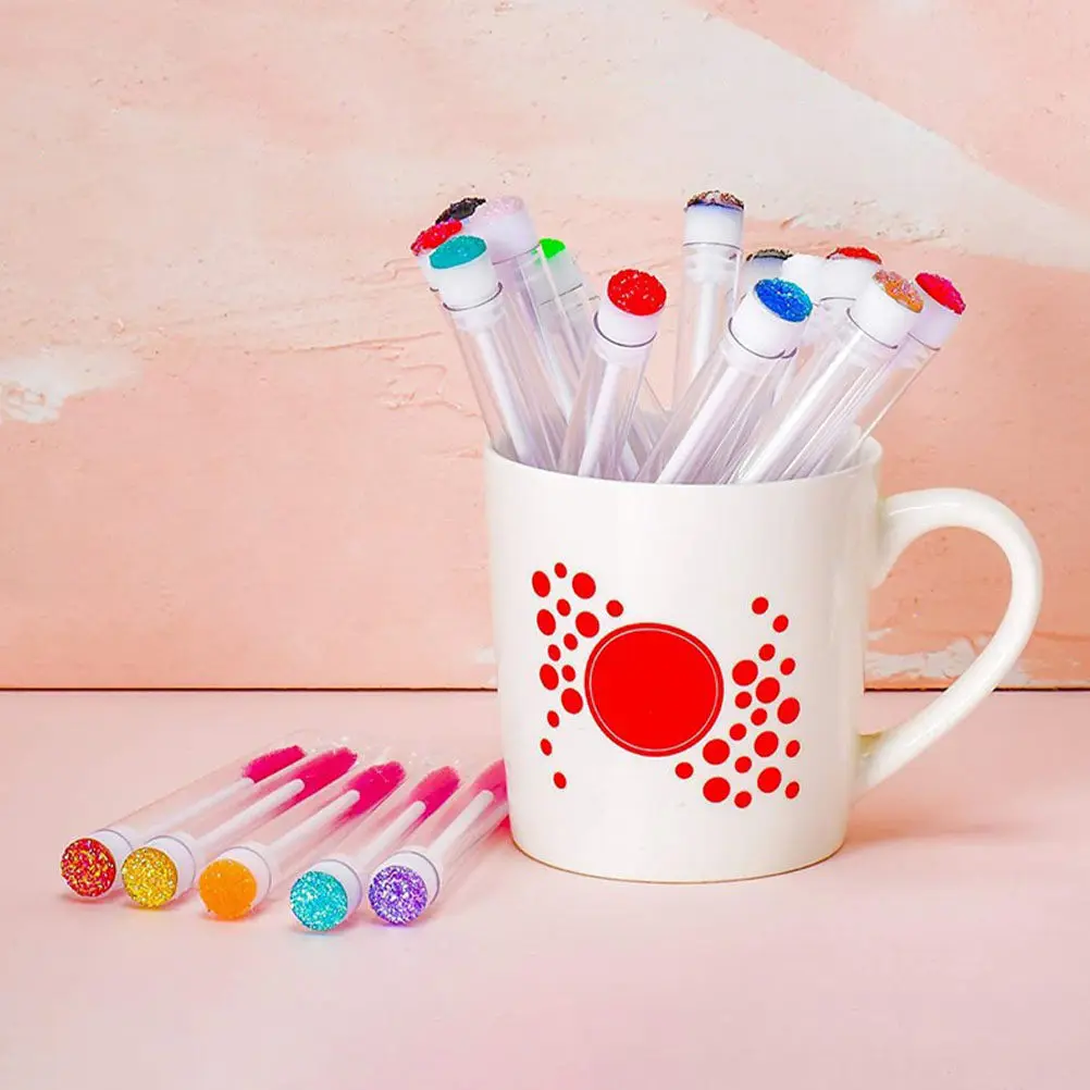 

20Pcs Eyelash Brush Tubes High Quality Plastic Mascara Tubes Lightweight Portable Travel Makeup Tool Lash Extension Empty