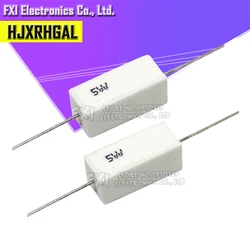 10 Stuks 5W 0.1 Ohm Cement Weerstand 0.1R 0.1ohm