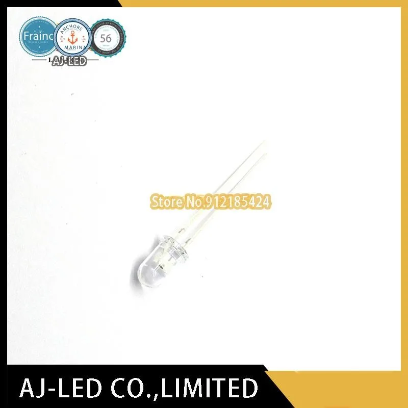 

10pcs/lot TSHA5203 infrared emission tube light-emitting diode 5mm wavelength 875nm small angle ±12°