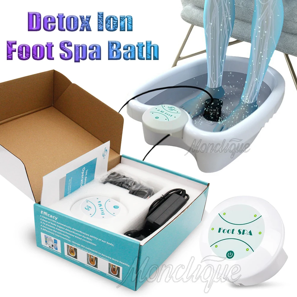 

Машина для детоксикации ног, электрический мини-ионный спа-ванна для ног, массажер для ванны для ног, очищающая ванна для ног, вибрационный уход, массивы, аква-терапия