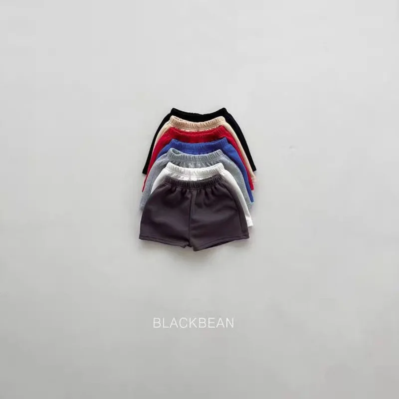 Sommer-Shorts für Mädchen mit dünnem Buchstaben-Print und Taschen, lockere Shorts mit elastischem Bund für Kleinkinder und Babys – Detail 5