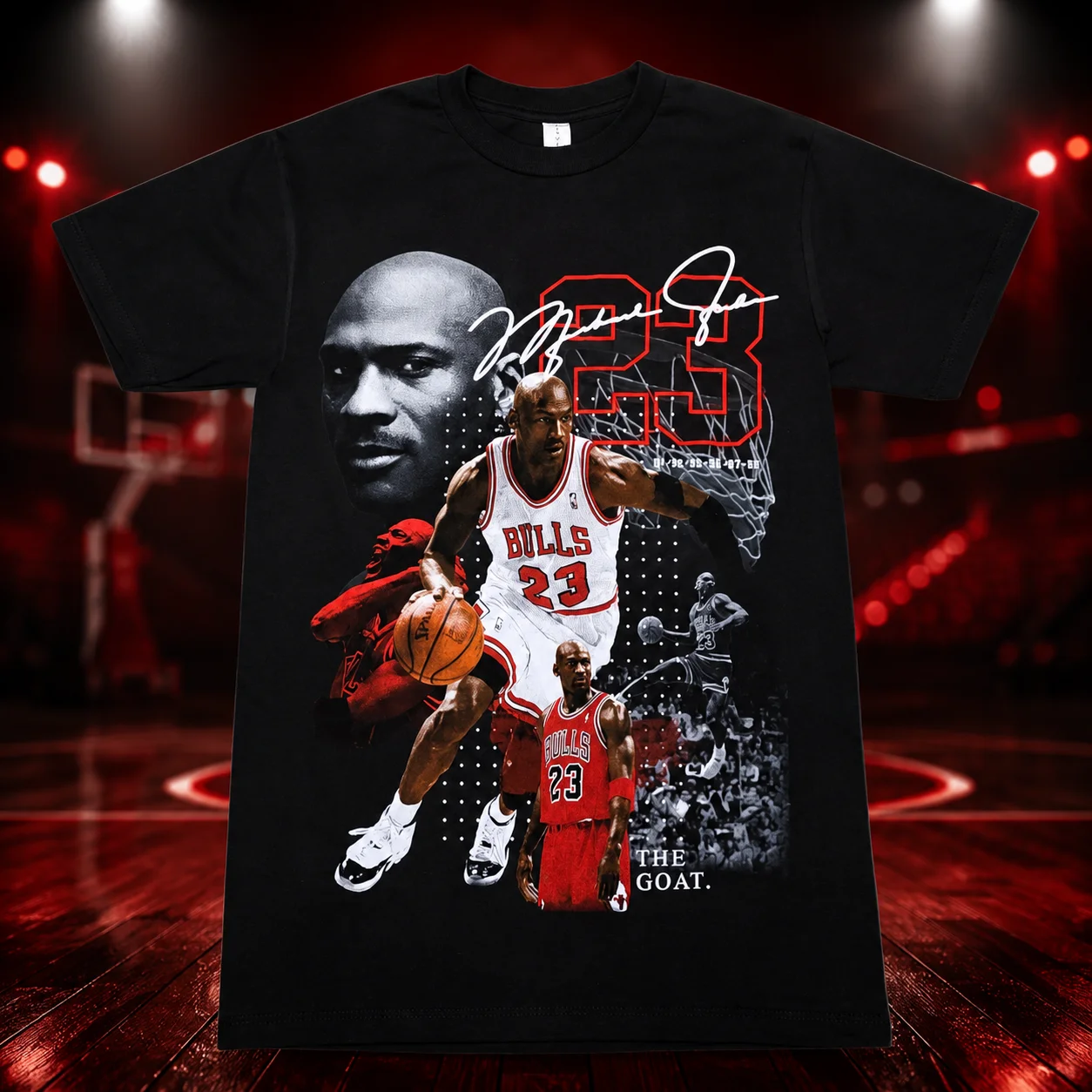 Street Fashion Chicago - Michael Jordan 23 basketbal T-shirt heren