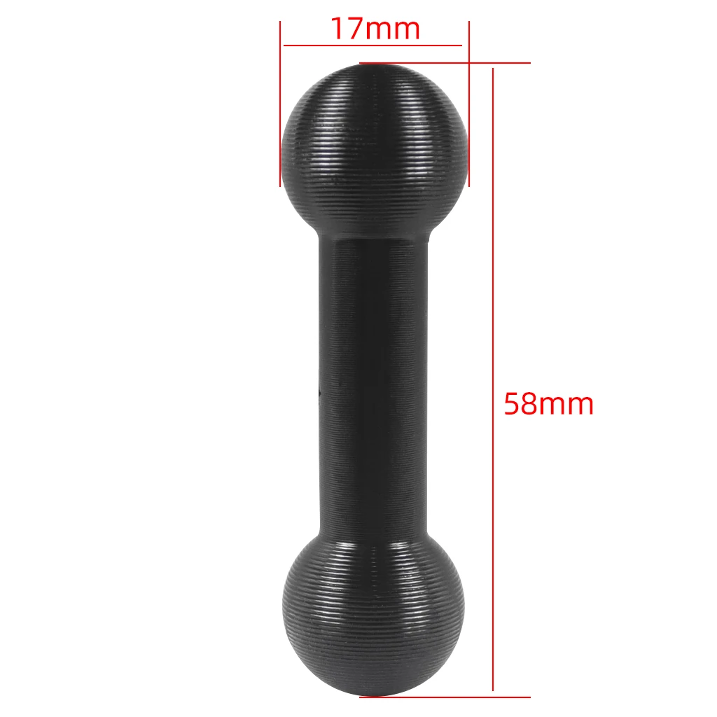 17mm Doppel Ball Adapter Verlängerung Halterung Joint Verbindungs Halterung Stange für Motorrad Kamera Telefon GPS Fahrrad Reiten Sport Halter – Detail 20
