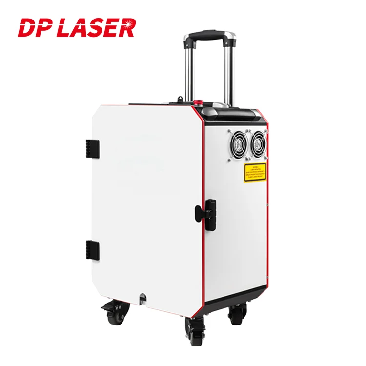 Trolley Case Portable Laser Rust Removal Cleaning Machine Handheld Fiber Laser Cleaning Machine Price