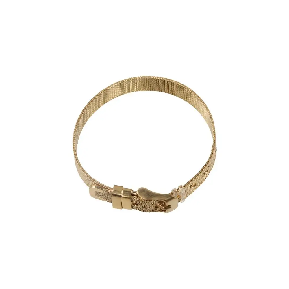 Hip Hop Titanium Steel Bangle Street Wear Hand Ring Korean Style Bracelet Mesh Watch Strap Bracelet Unisex Wrist Accessories
