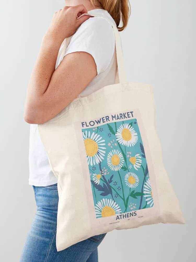 

Flower Market Tote Bag personalized tote bag Fabric bag shopper women custom canvas