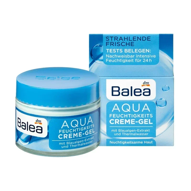 Dm Original German Balea AQUA Face Cream 50ml Seaweed Essence Moisturizing Cream Beauty Efficient Moisturizing Skincare K-beauty