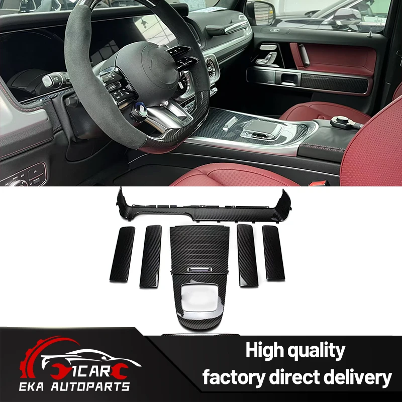 

For New G-Class W465 Dry Carbon Interior G450d G500 G63 Dry Carbon Replacement Interior 2025y G Wagon Dry Carbon Interior