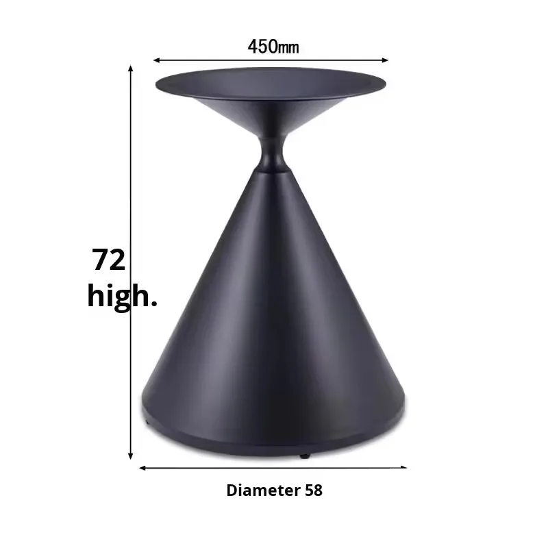 Light Luxury Modern Design Stainless Steel Table Base Durable Coffee Table Leg Bracket for Leisure and Negotiation