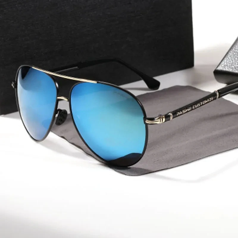 Vazrobe 168mm Oversized Sunglasses Men Polarized Sun Glasses for Male Large Face Huge Aviation Mirrored Driving Shades Man