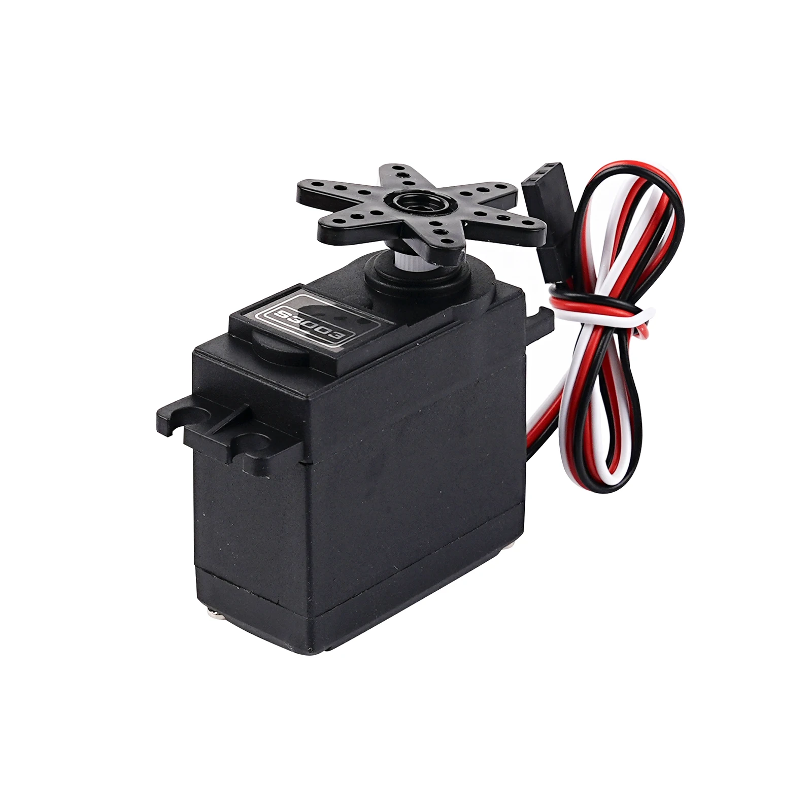 S3003 6 kg Drehmoment RC Servomotor 180/270/360 4,8 V-6 V Standard Digital Servo 25 Zähne für RC Auto Flugzeug Boot Hubschrauber Roboter Rennwagen