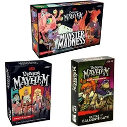 Baldur's Gate Dungeon Mayhem giochi da tavolo Monster Madness Card versione inglese giocattolo per bambini regalo