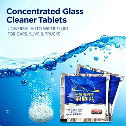 Windshield Washer Effervescent Tablets Concentrated Glass Cleaner Car Wiper Detailing Universal for SUV Truck Vehicle Window