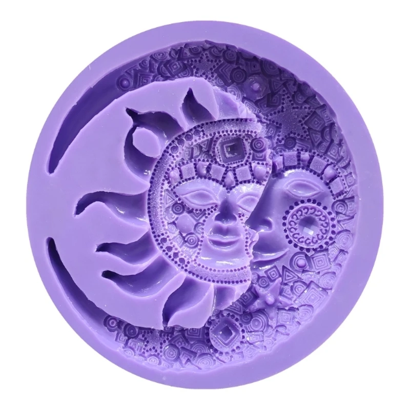 DIY Resin Mold Suitable for Jewelry Silicone Resin Molds Including European Moon for Sun Silicone Mold