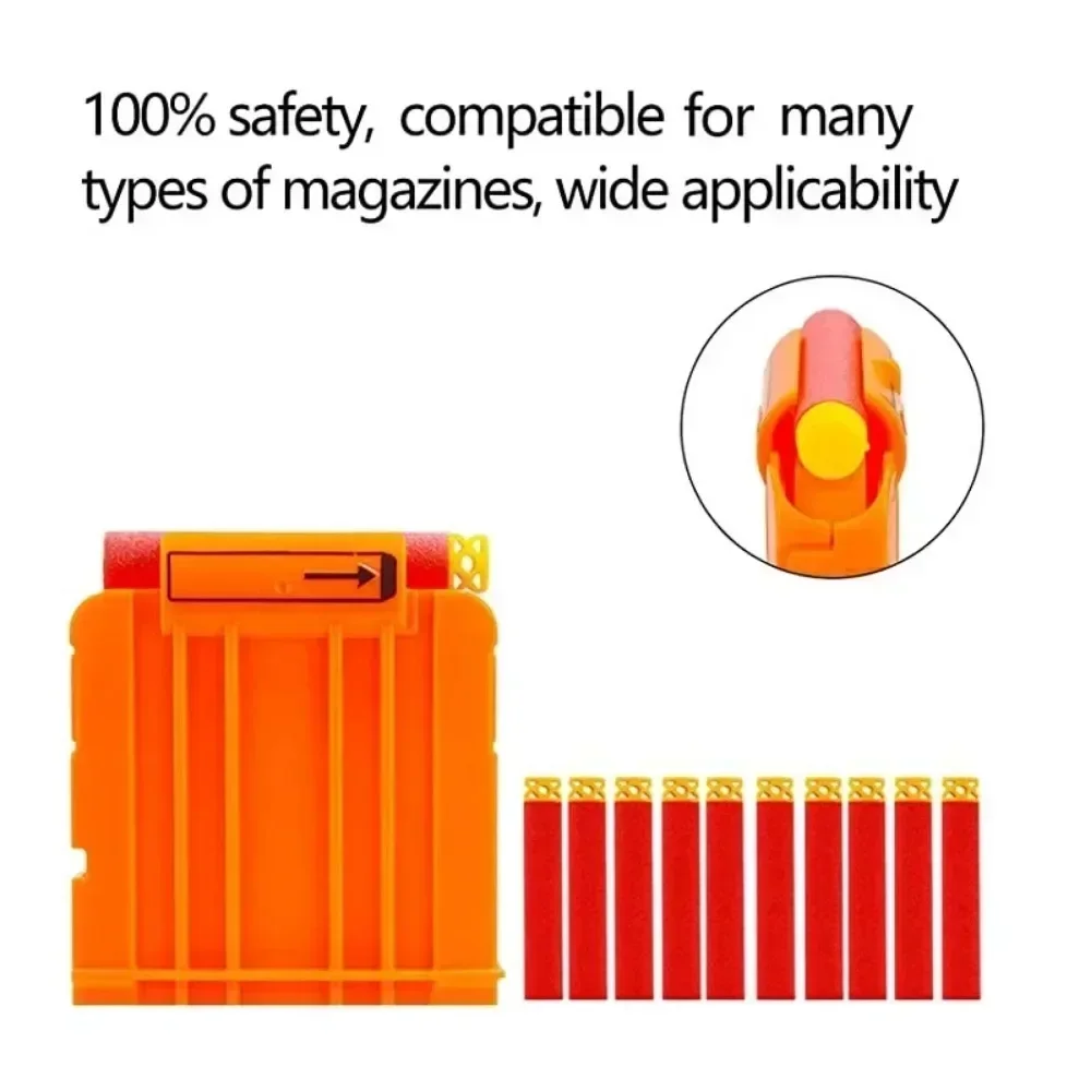 1000/500/400/300/200/100個入り 新品 赤色 中空 リフィル弾 フォームダーツ ナーフトイガン エリートシリーズ キッズ アウトドアゲーム アクセサリー