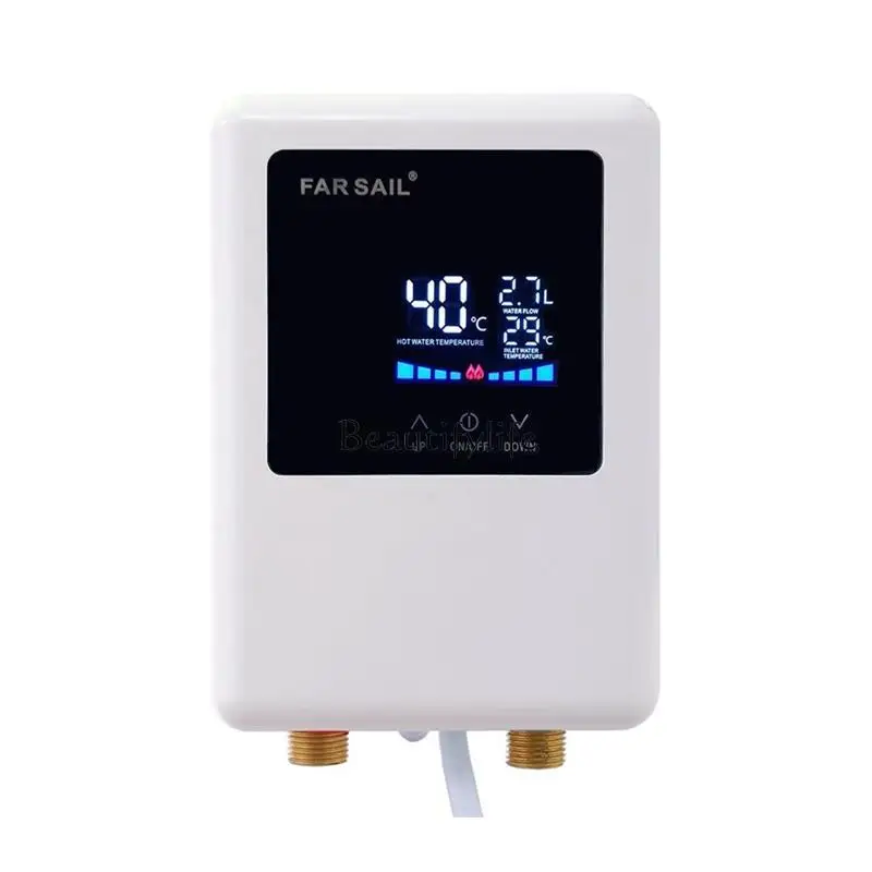 05Instant water heater kitchen quickly heats household mini small frequency conversion constant temperature small kitchen treasu